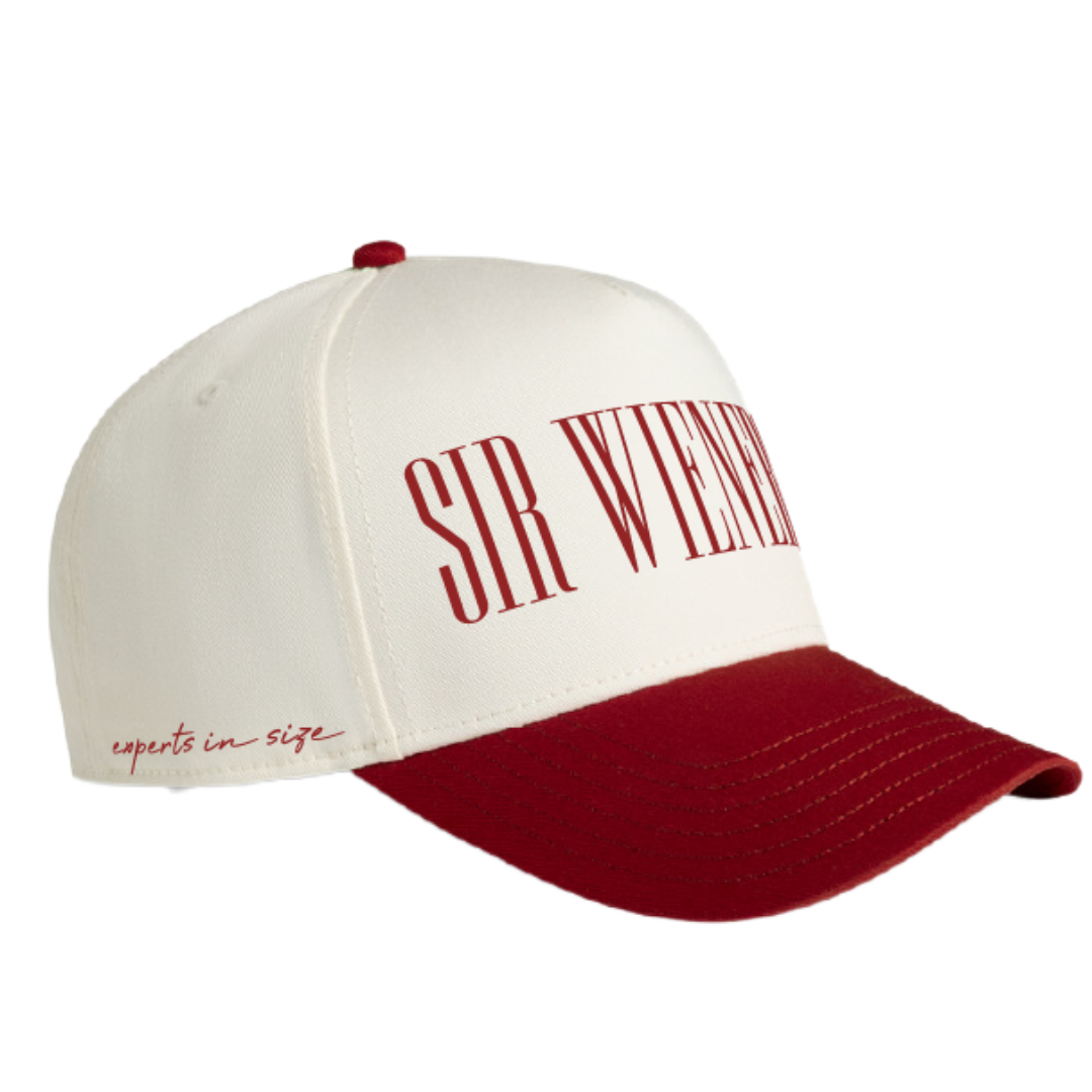 Sir Wieners Cream/Red 5-Panel Hat