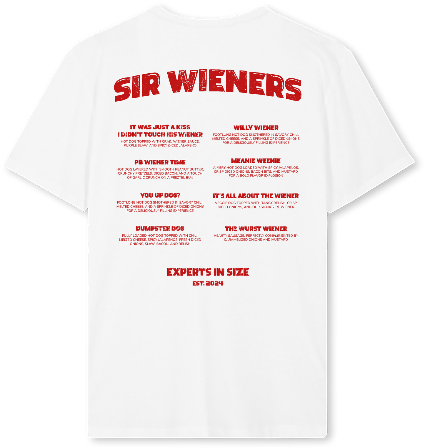 Sir Wieners Tour Tee