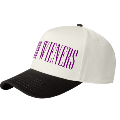 Black/Purple 5-Panel Hat
