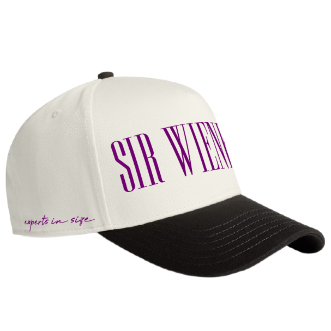 Black/Purple 5-Panel Hat