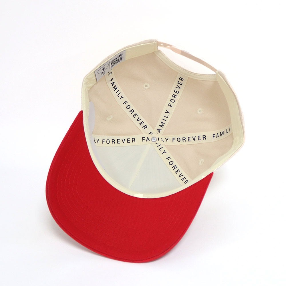 Sir Wieners Cream/Red 5-Panel Hat