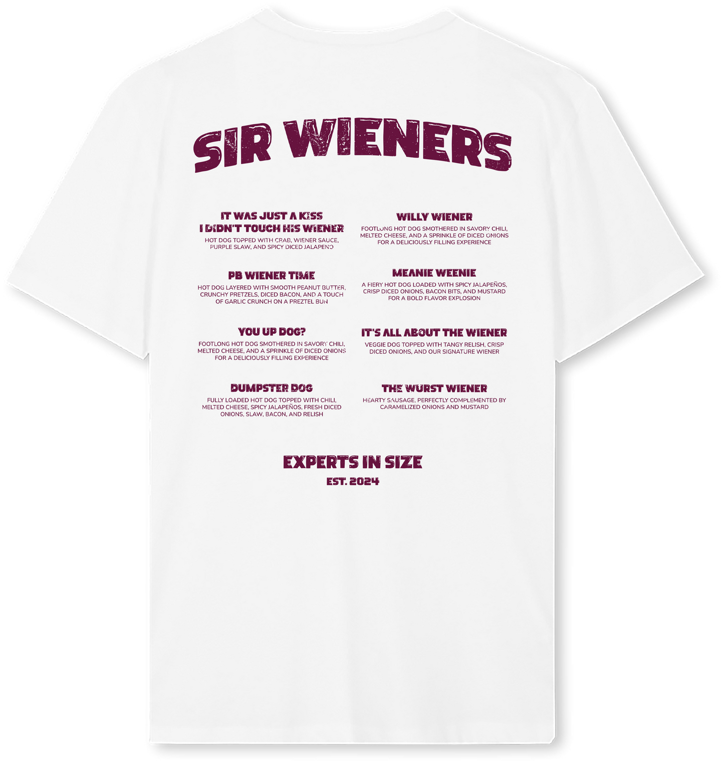 Sir Wieners Tour Tee